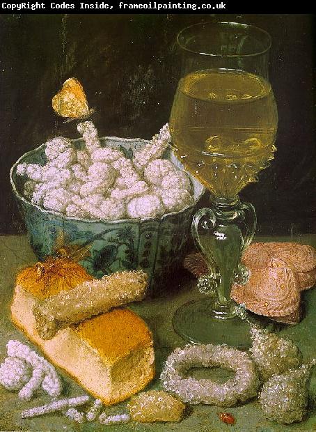 Georg Flegel Still Life with Bread and Confectionery 7